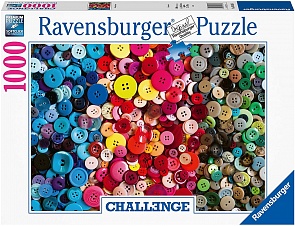 Пазл Вызов Пуговицы 1000 элементов (Ravensburger, 16563)